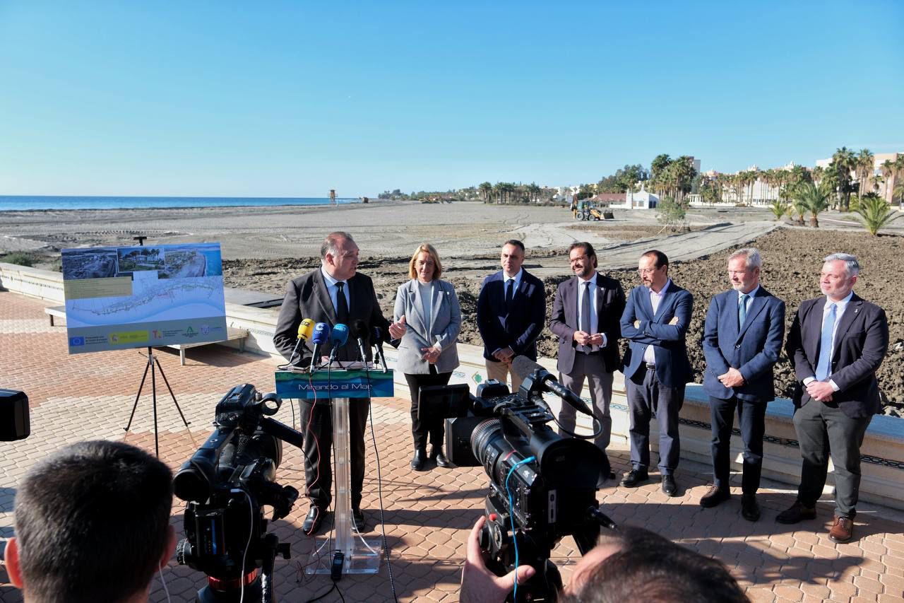 El Consejero Carlos Bernal Visita Las Obras Del Plan De Sostenibilidad