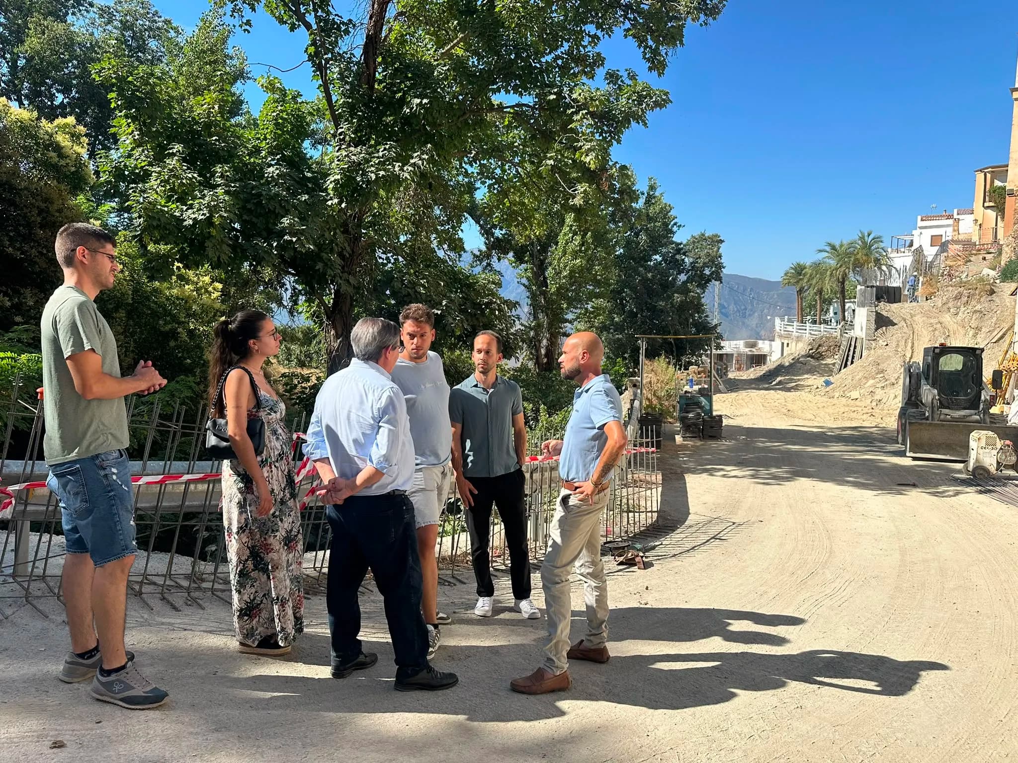 El PSOE destaca la inversión del Gobierno de España para reparar infraestructuras dañadas por las lluvias en Sorvilán, El Valle y Soportújar