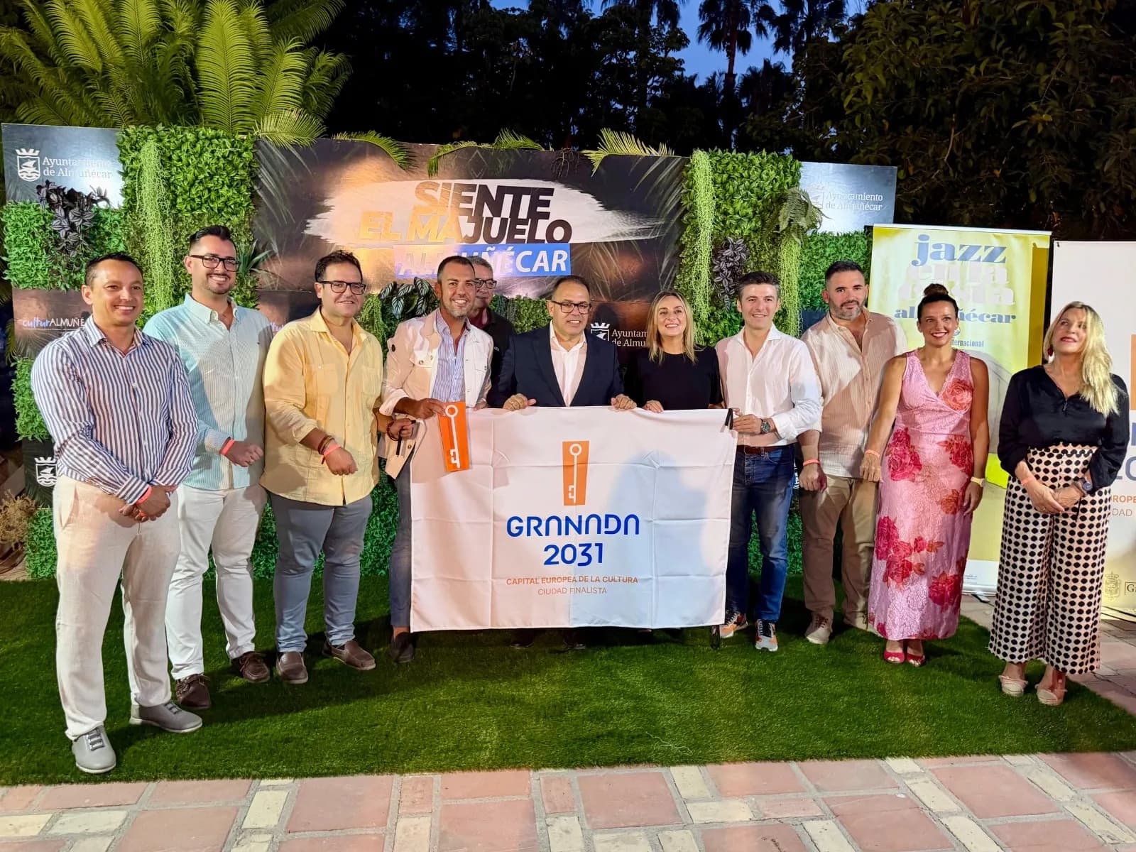 Granada 2031 incorpora el apoyo institucional de Almuñécar y del Festival Internacional Jazz en la Costa, uno de los certámenes de jazz más prestigiosos de Europa