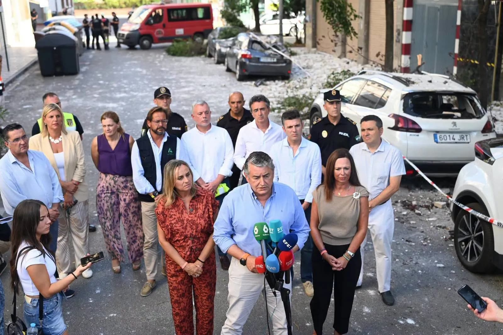 El primer gran terremoto en Gójar de 4.8 deja tres heridos y se han registrado 7 réplicas más, la mayor de 4.2
