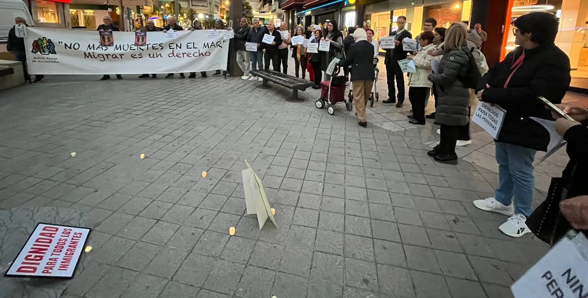 ‘Motril Acoge’ convoca un ‘Círculo de Silencio’ este viernes 25, a las 8 de la tarde en la plaza de la Aurora