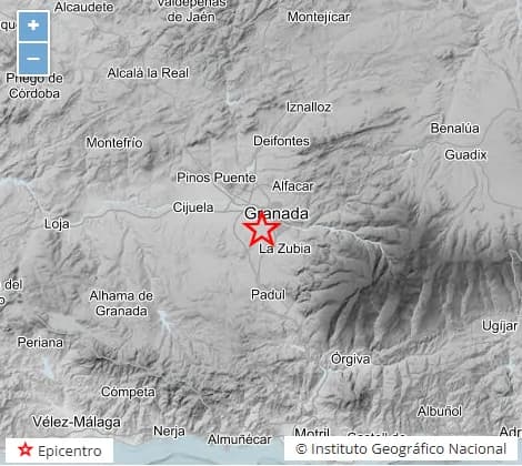 Terremoto de magnitud 3,1 con epicentro en Churriana de la Vega