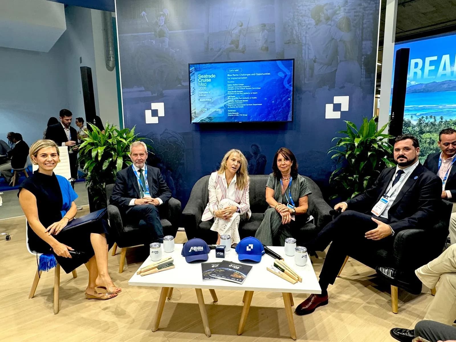 José García Fuentes sitúa al Puerto de Motril como referente de la transformación hacia los ‘Blue Ports’ en Seatrade Med Cruise