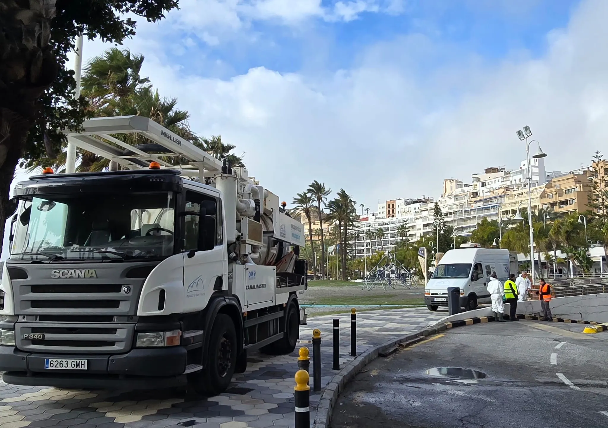 Mancomunidad intensifica la limpieza de imbornales y redes de saneamiento ante la temporada de lluvias