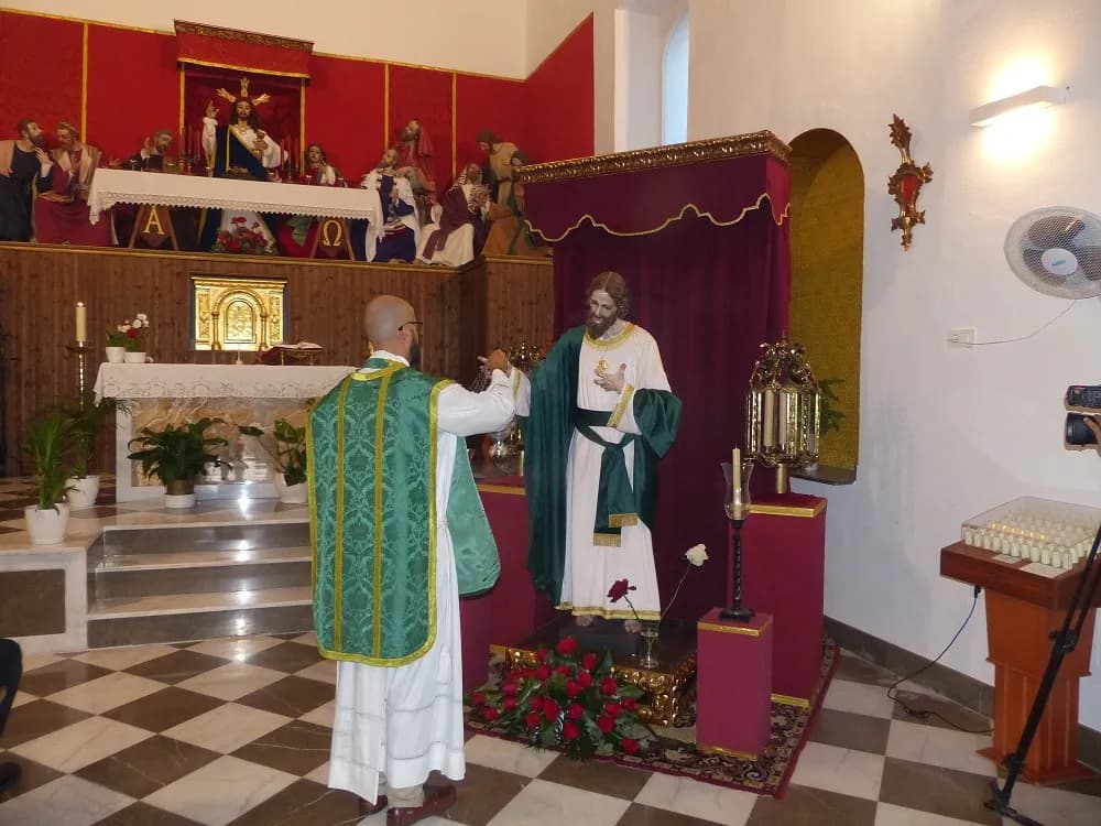 SAN JUDAS TADEO, NUEVA IMAGEN SAGRADA PARA LA HERMANDAD DE LA SANTA CENA