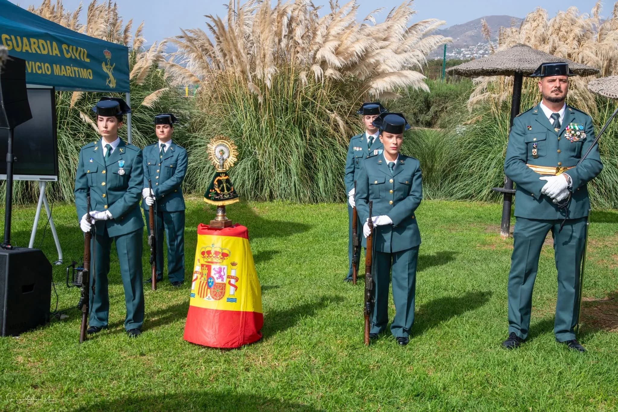 La Guardia Civil de Motril celebra la festividad de su Patrona, la Virgen del Pilar, como es tradición cada 12 de octubre